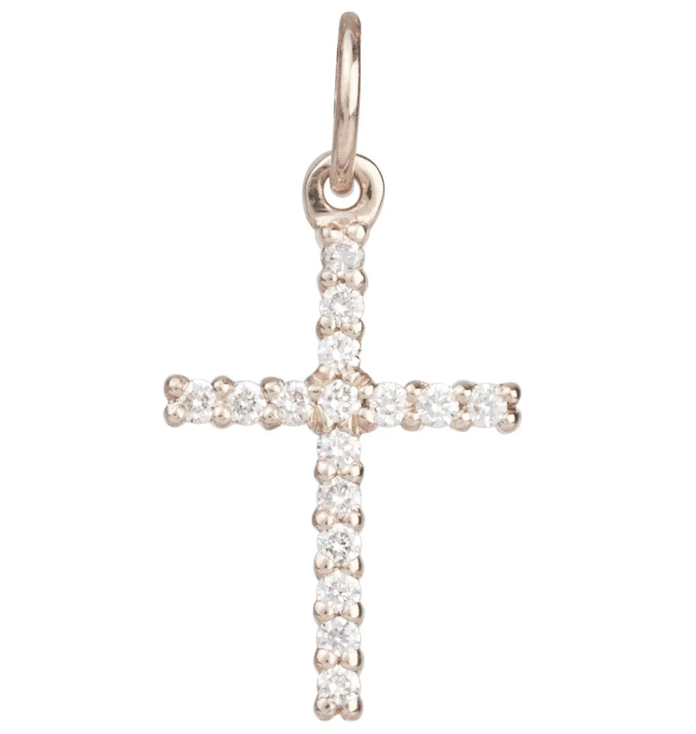 Medium Pave Diamond Cross