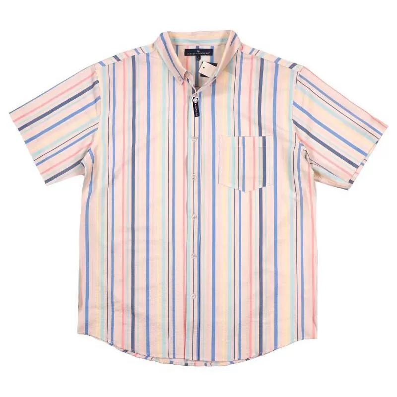 Men's Stripe Button Down Shirt