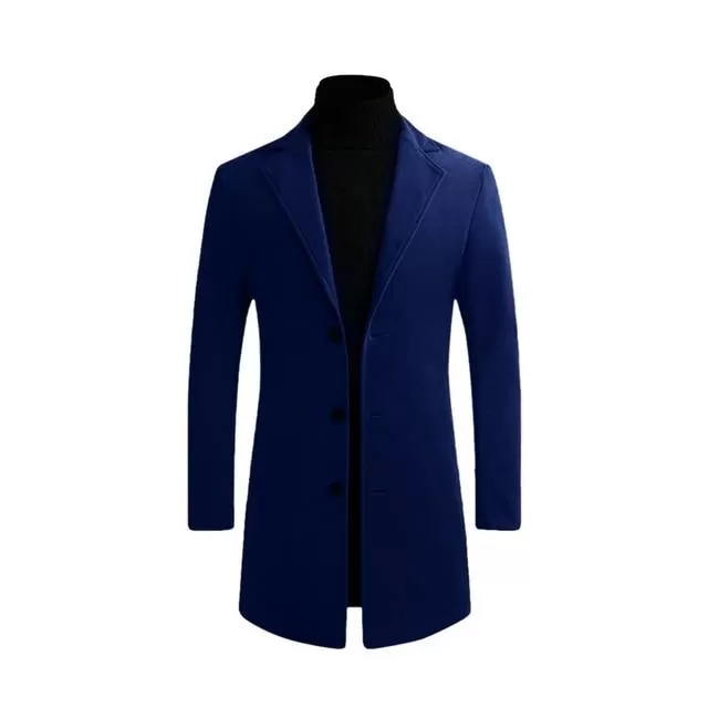 Men's Woolen Coat Men's Jacket Large Size Men's Clothing