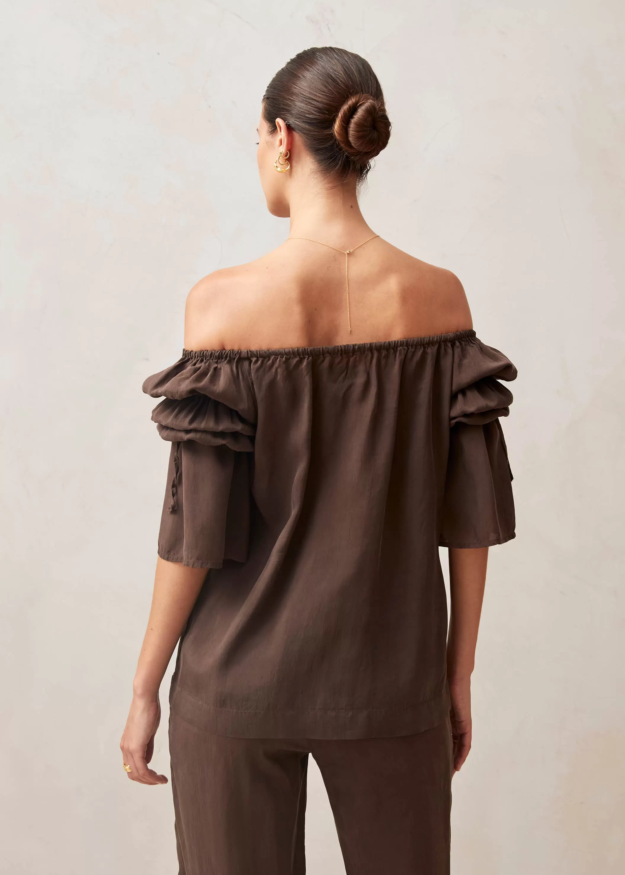 Mersea Brown Blouse