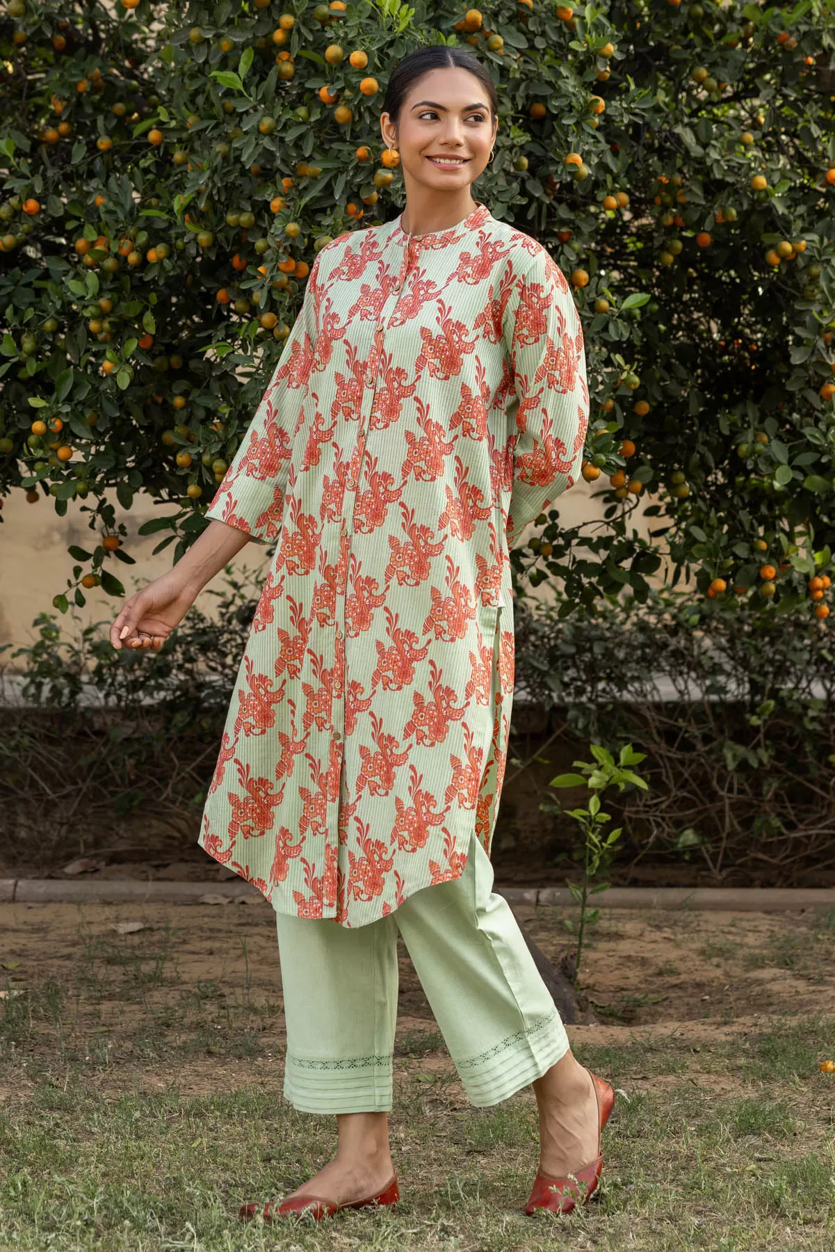 Mint Shirt Kurta