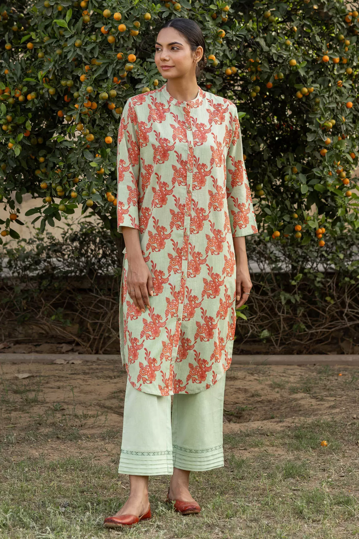 Mint Shirt Kurta