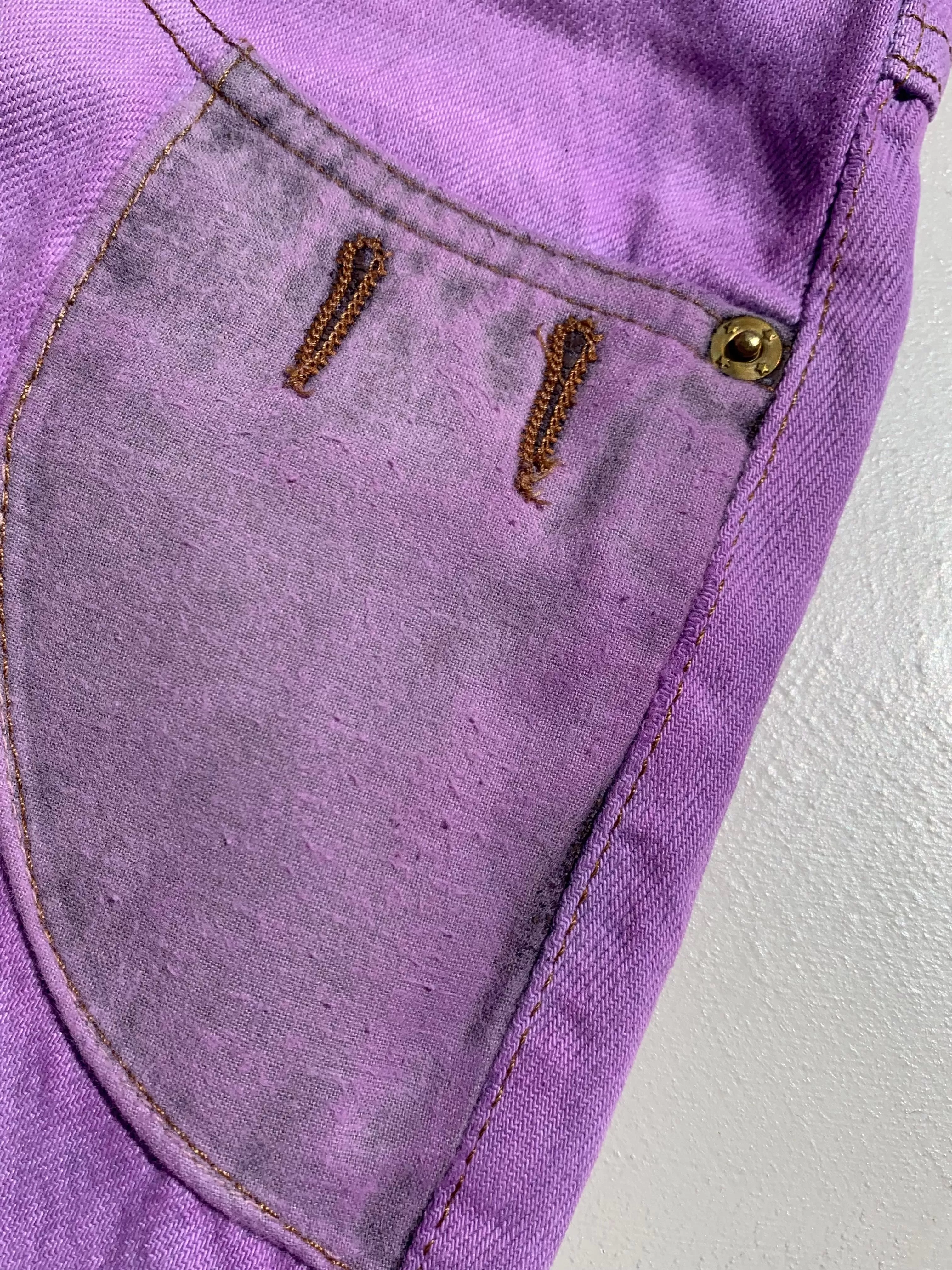 MK VINTAGE LILAC DENIM JEANS talla S