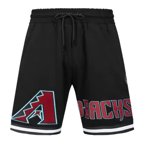 MLB ARIZONA DIAMONDBACKS CLASSIC CHENILLE MEN'S DK SHORT (BLACK)