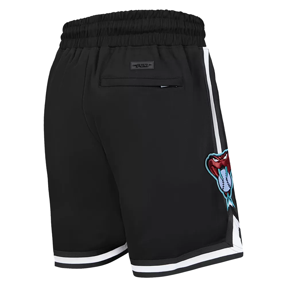 MLB ARIZONA DIAMONDBACKS CLASSIC CHENILLE MEN'S DK SHORT (BLACK)