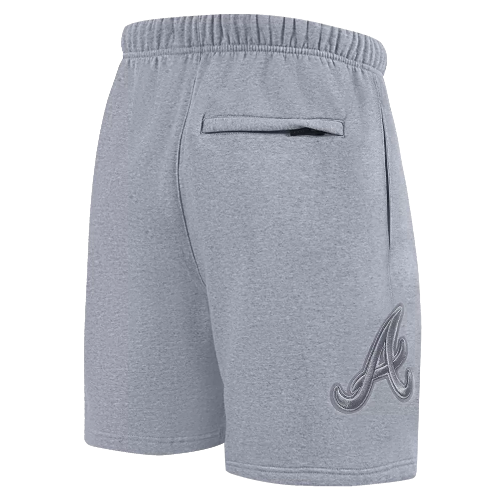 MLB ATLANTA BRAVES NEUTRAL MEN'S SHORT (DARK HEATHER GRAY)