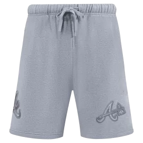 MLB ATLANTA BRAVES NEUTRAL MEN'S SHORT (DARK HEATHER GRAY)