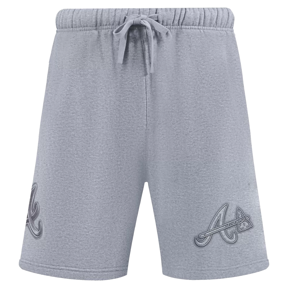 MLB ATLANTA BRAVES NEUTRAL MEN'S SHORT (DARK HEATHER GRAY)