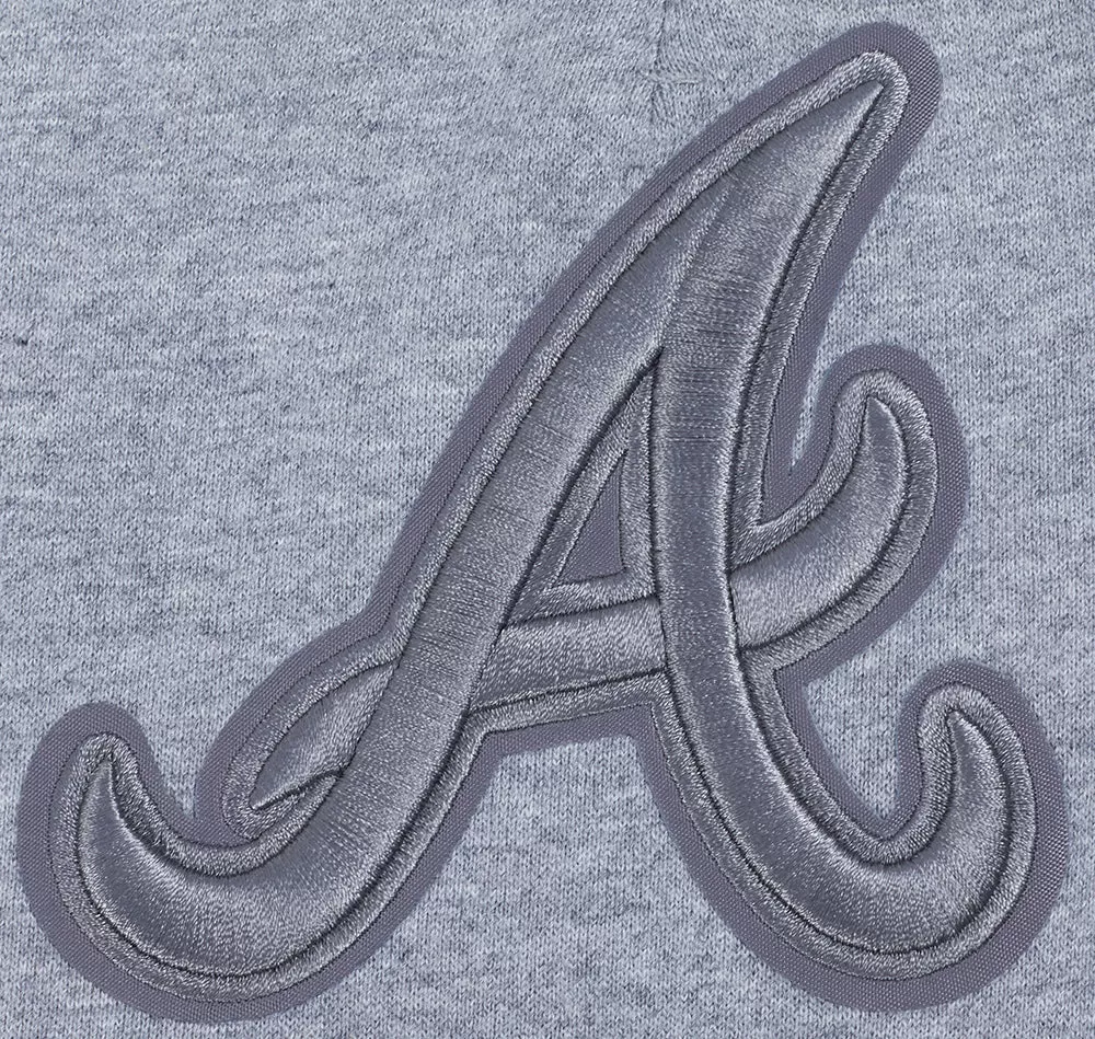 MLB ATLANTA BRAVES NEUTRAL MEN'S SHORT (DARK HEATHER GRAY)