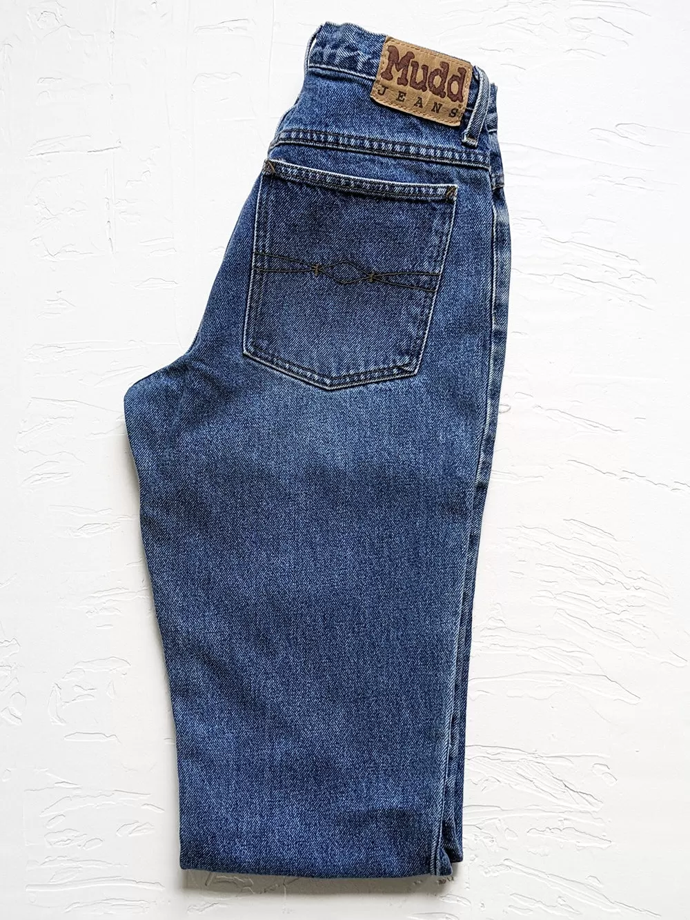 MUDD Raw Edge Cropped Jeans