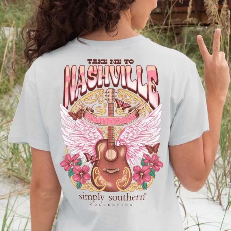 Nashville Guitar Short Sleeve T-Shirt