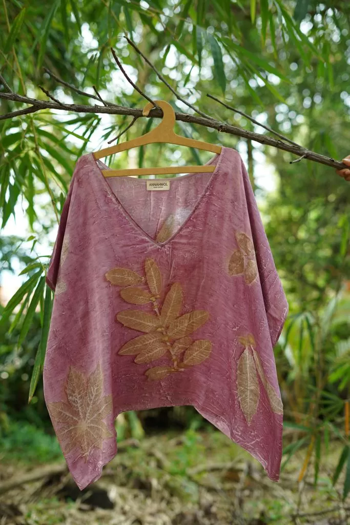 Nilgiri Eco Print Free Size Top