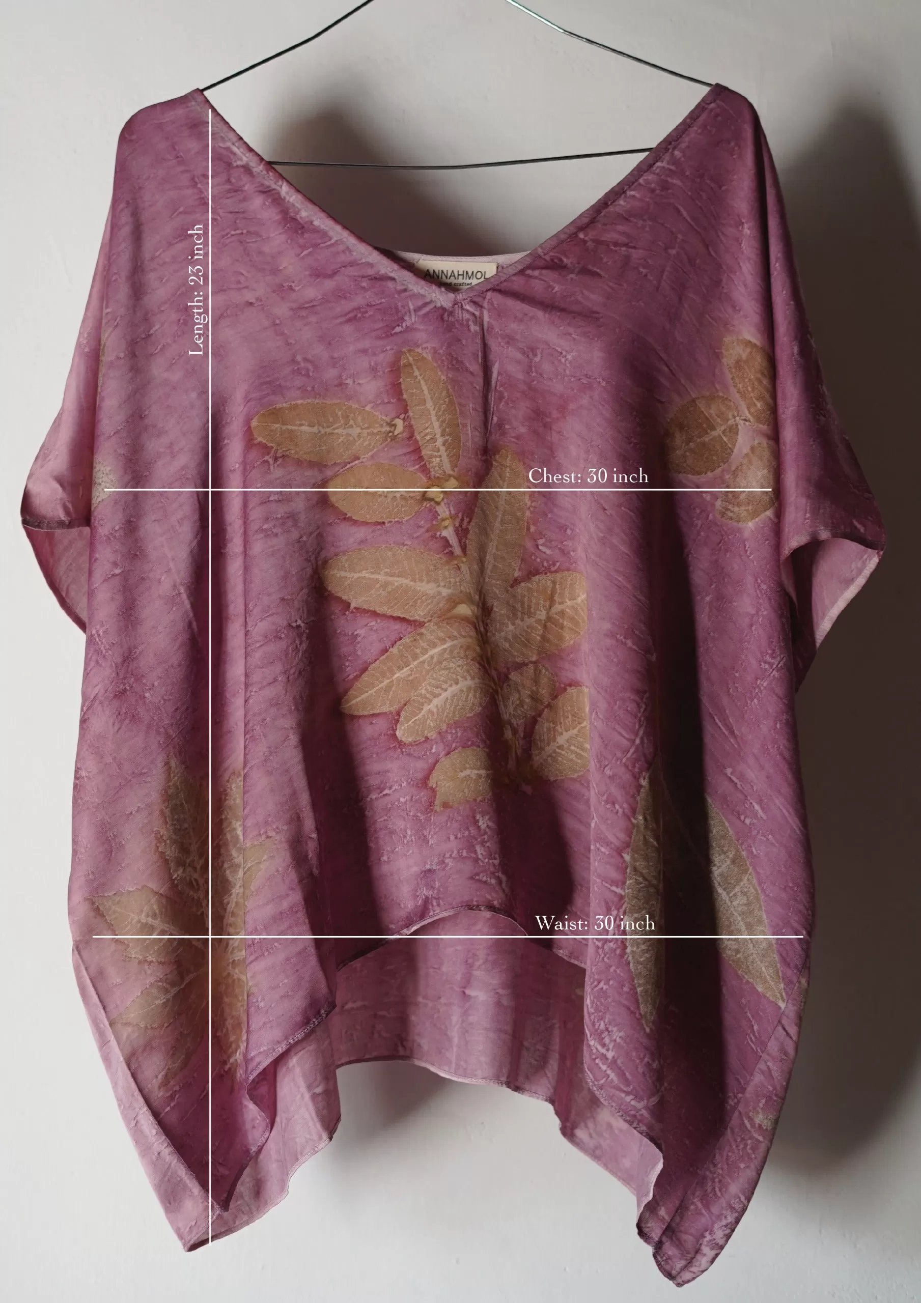 Nilgiri Eco Print Free Size Top