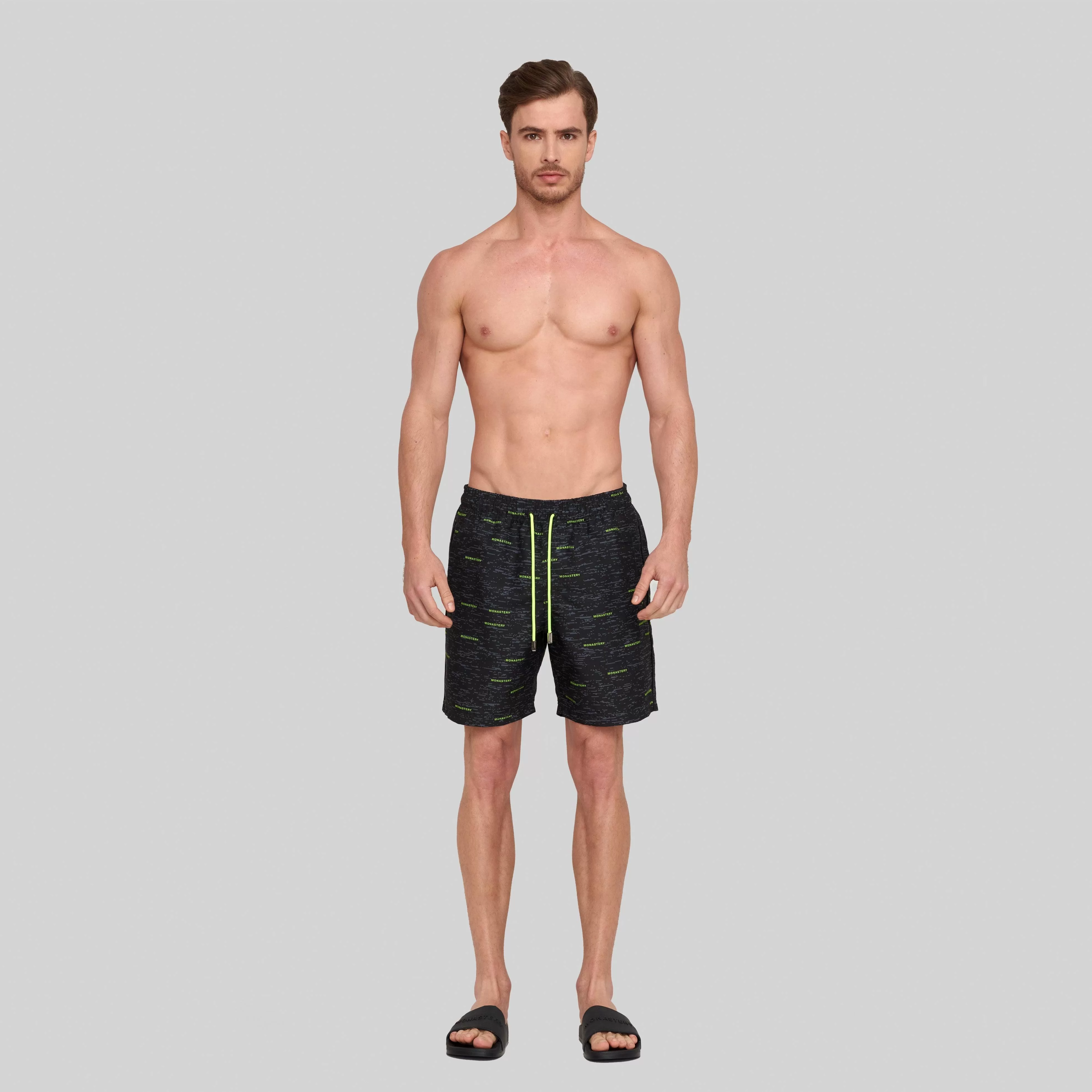 OBERON GREEN SWIM SHORT