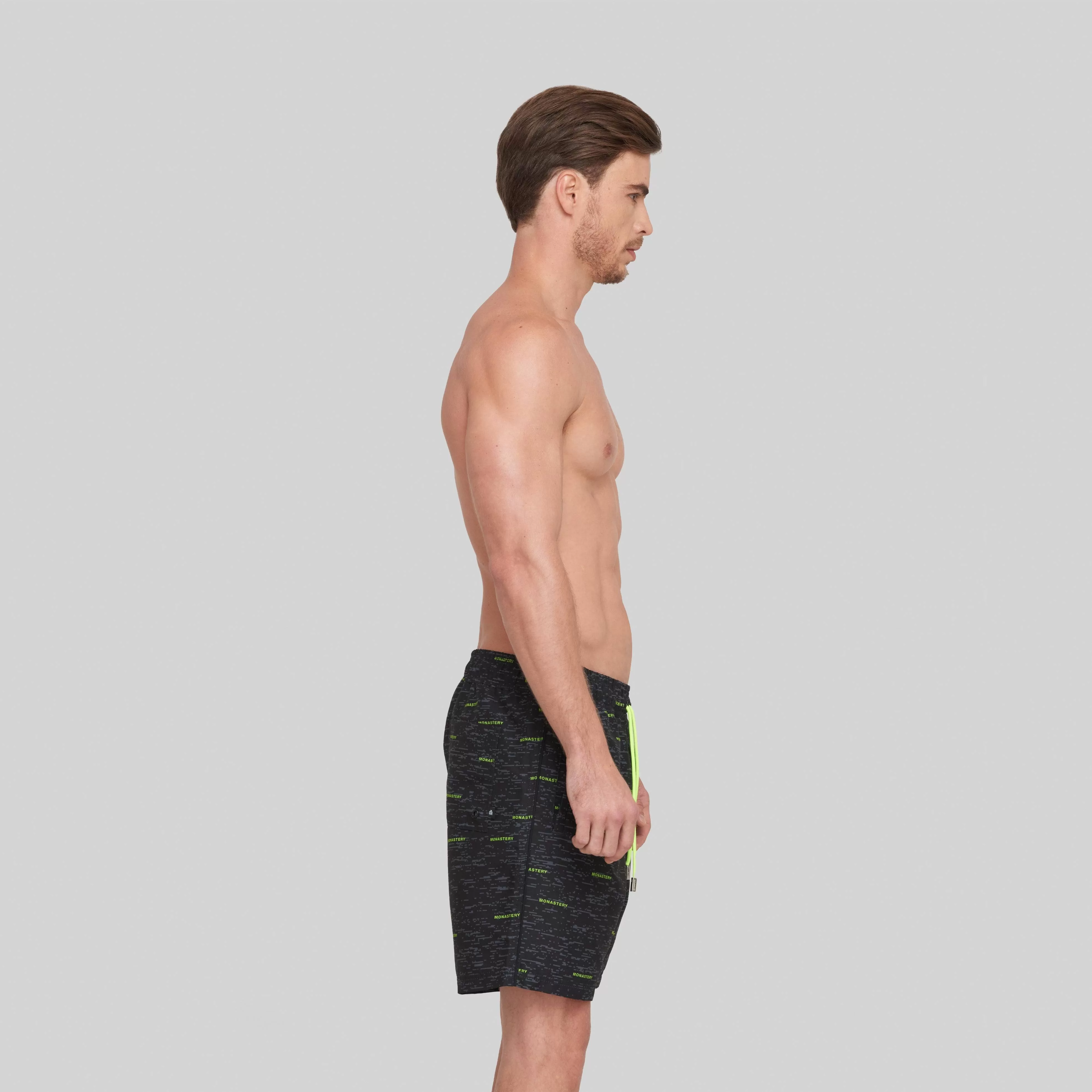 OBERON GREEN SWIM SHORT