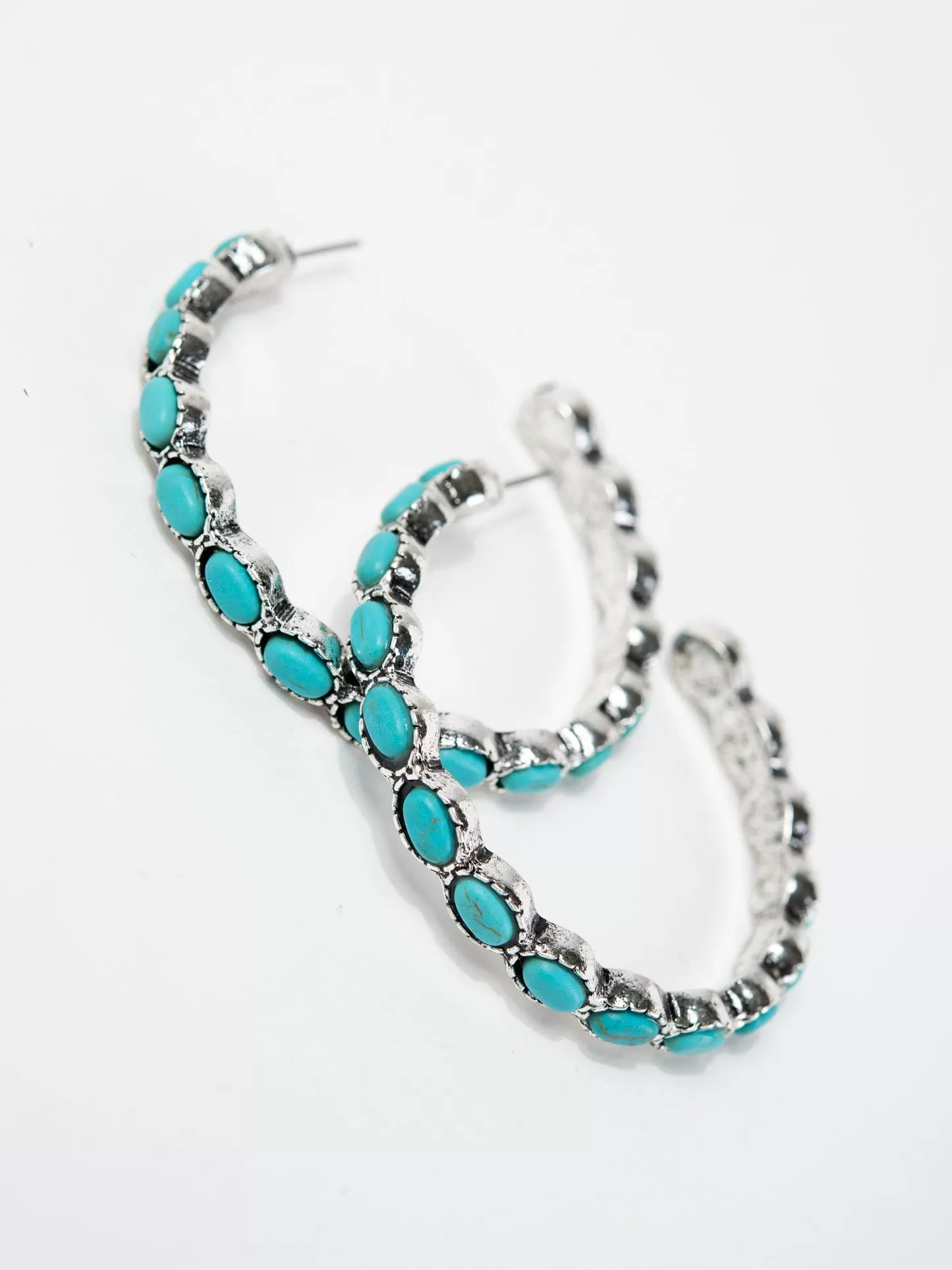 Odette Western Semi Hoop Earrings