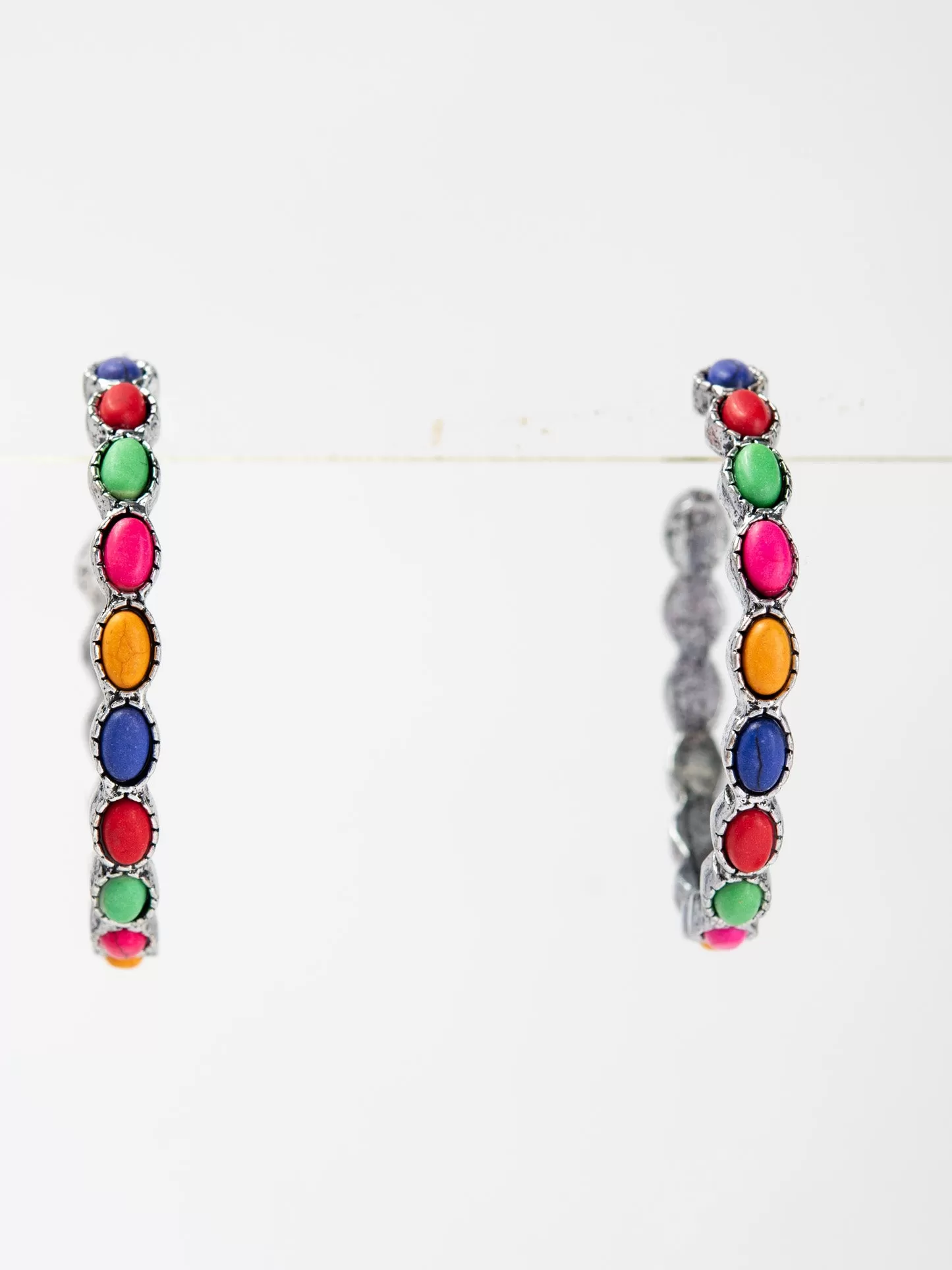 Odette Western Semi Hoop Earrings