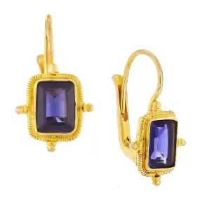 Olympian Iolite Earrings