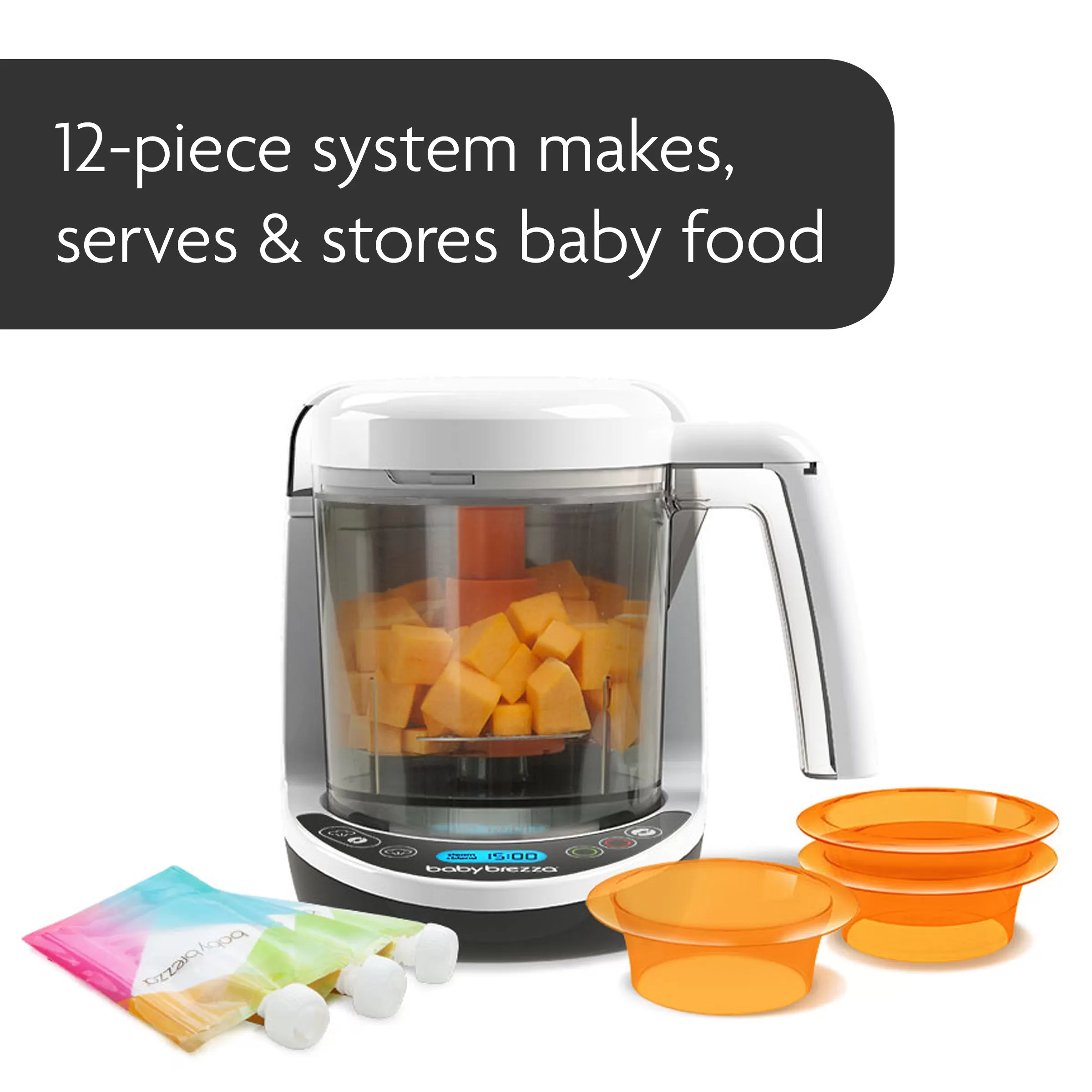 One Step Baby Food Maker Deluxe: Steamer & Blender for Homemade Baby Food