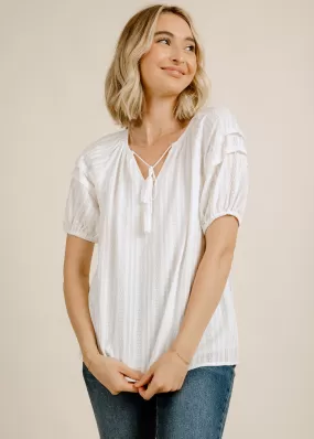 Oxley Top - White