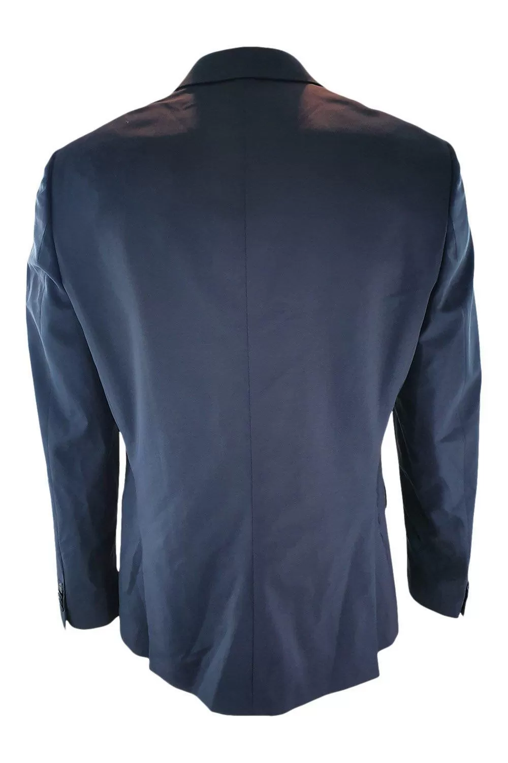 PAUL SMITH Blue Black Wool Blend Single Breasted Blazer Jacket (36:46)