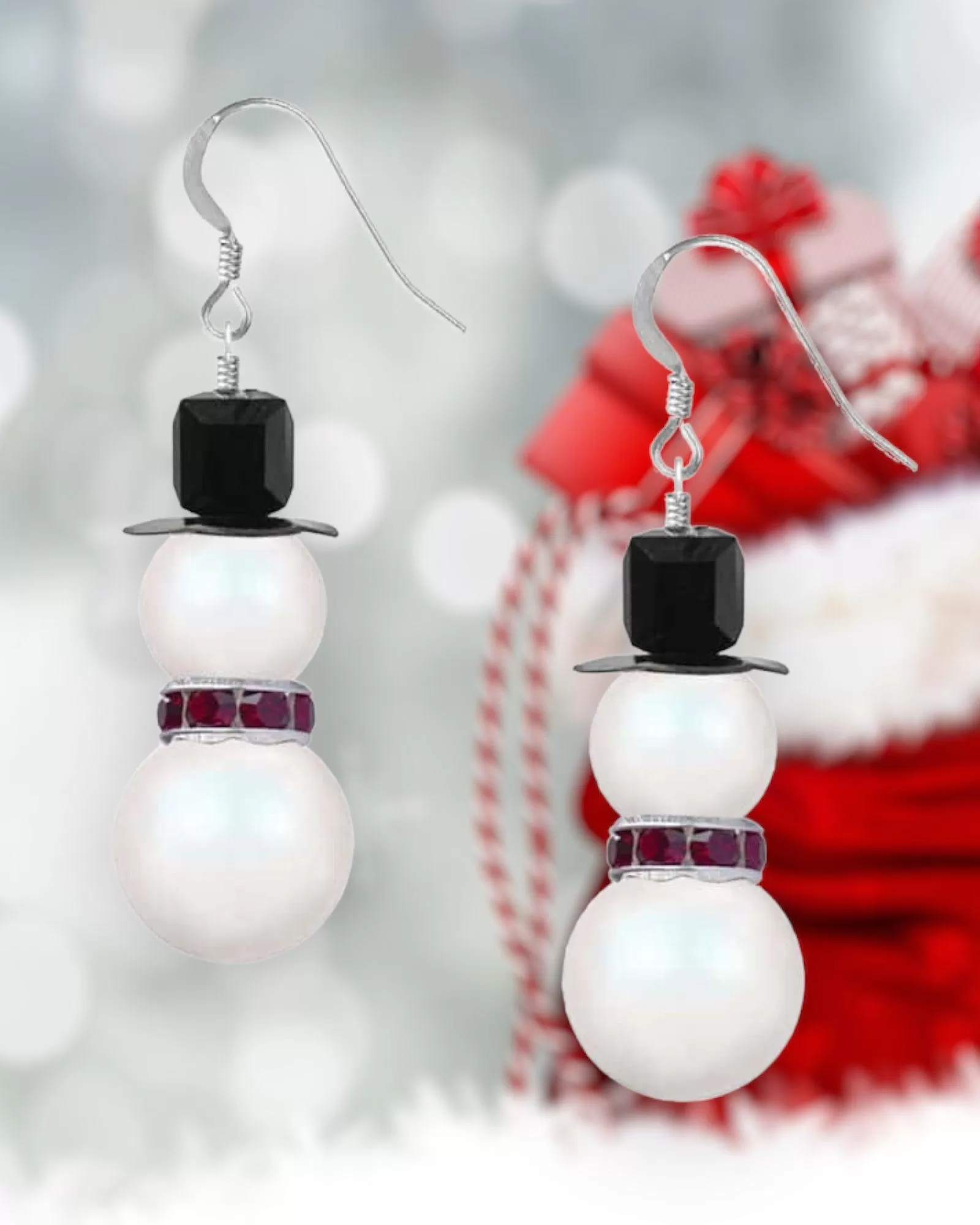 PearlSnowman Earring Kit