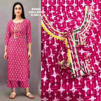 Pink Women Cotton Suit UK Next Day