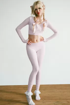 Pointe High Waist Legging - Icy Pink