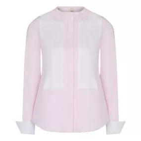 Ponza pink and white cotton shirt