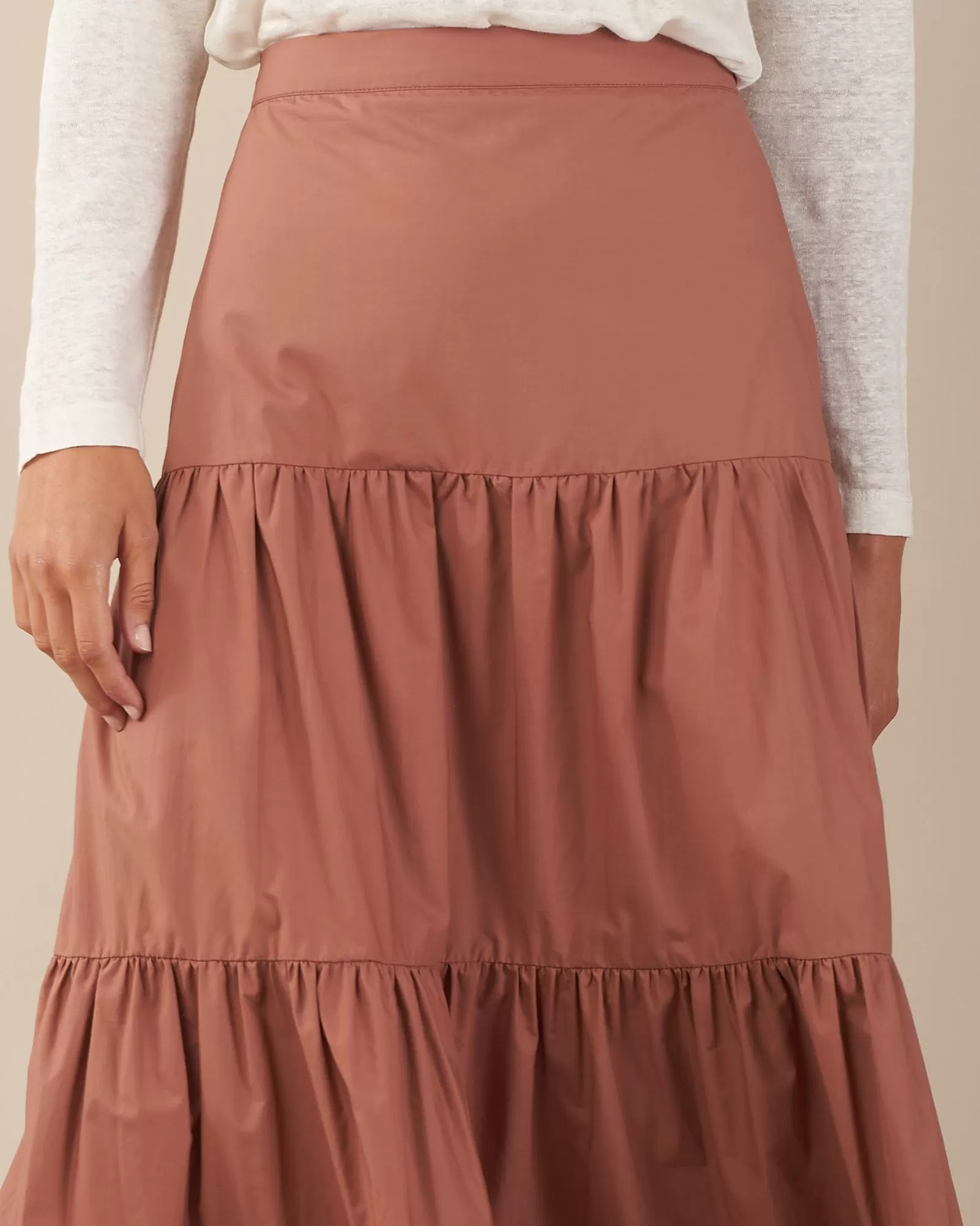 Prairie Skirt - Rosewood