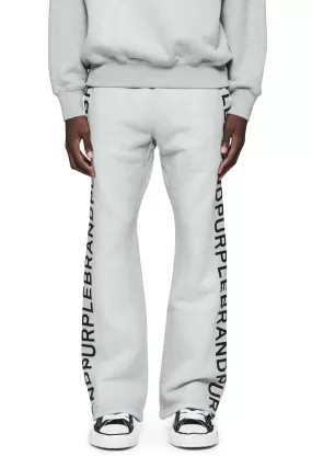 PURPLE BRAND Wordmark Repeat Flare Pants