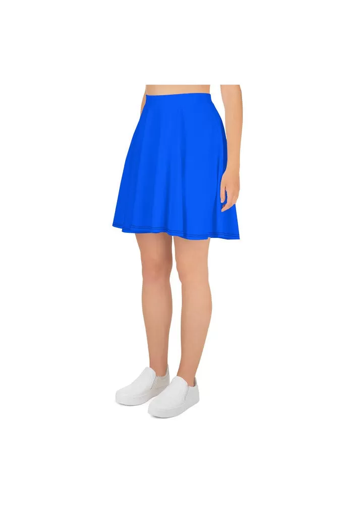 Rainbow Blue Skater Skirt