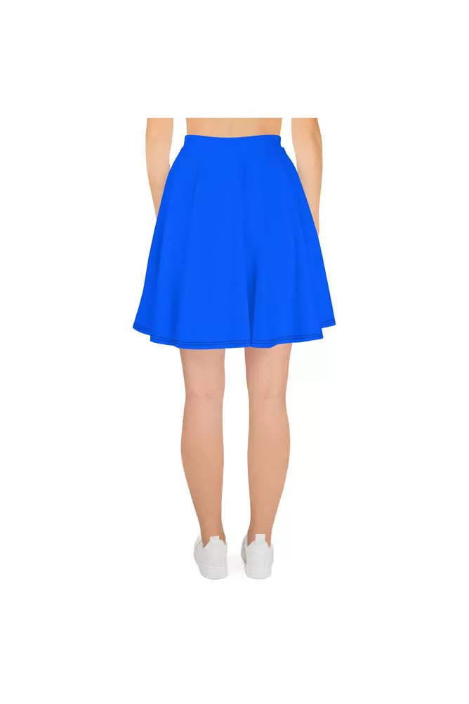 Rainbow Blue Skater Skirt