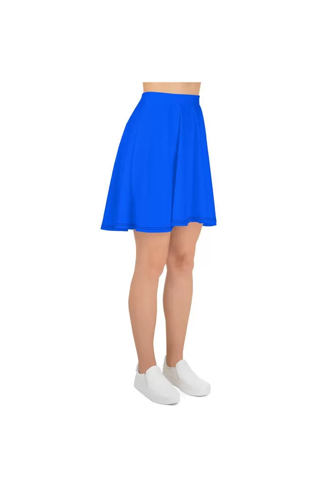 Rainbow Blue Skater Skirt