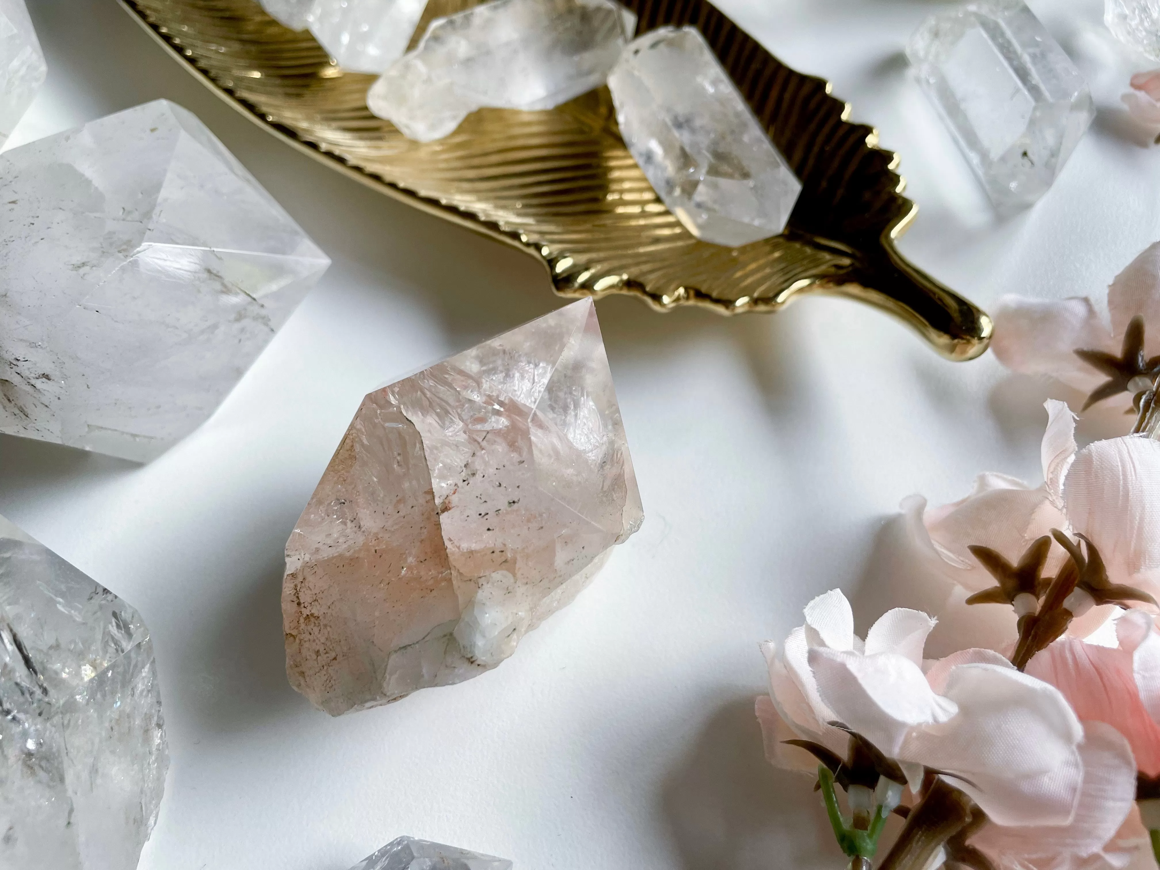 Raw & Polished Himalayan Quartz Points || India