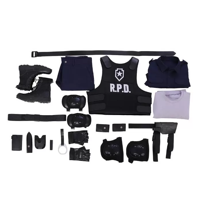 Resident Evil Leon Kennedy cosplay costume