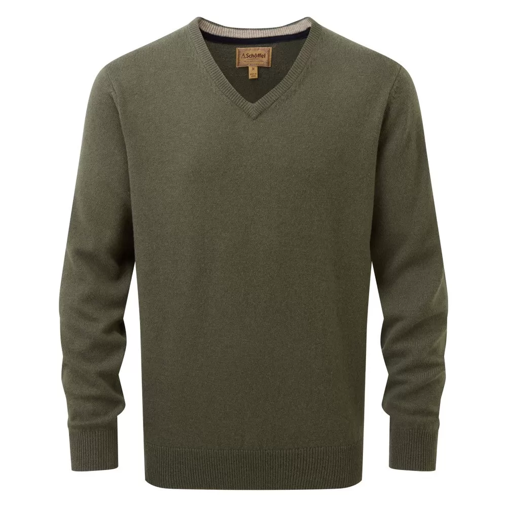 SALE Schoffel Lambswool V Neck Jumper