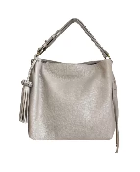 Shoulder Bag Bacalar Taupe Leather