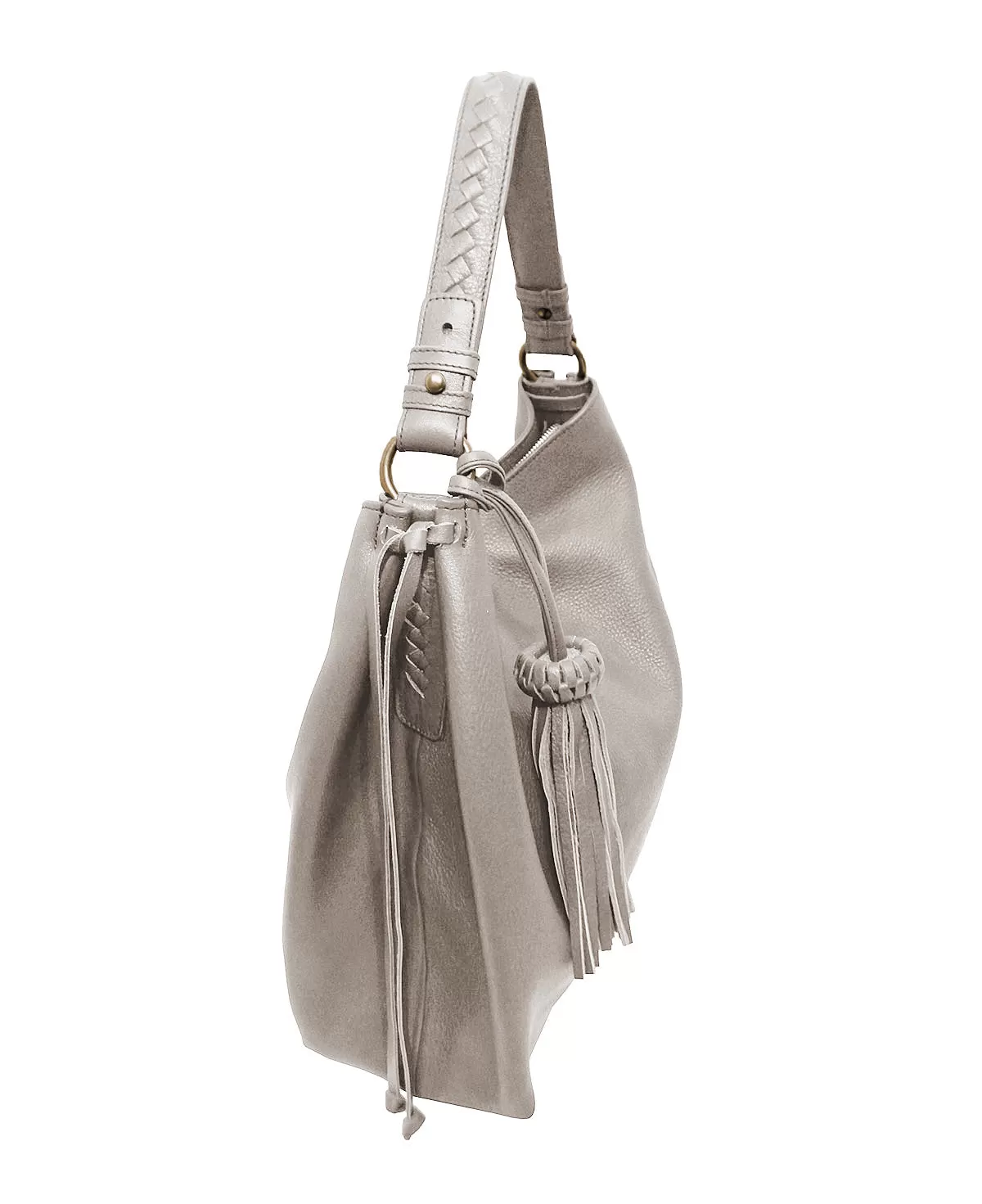 Shoulder Bag Bacalar Taupe Leather