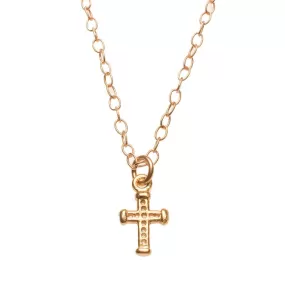 Signature Hand Crafted Solid Gold Cross