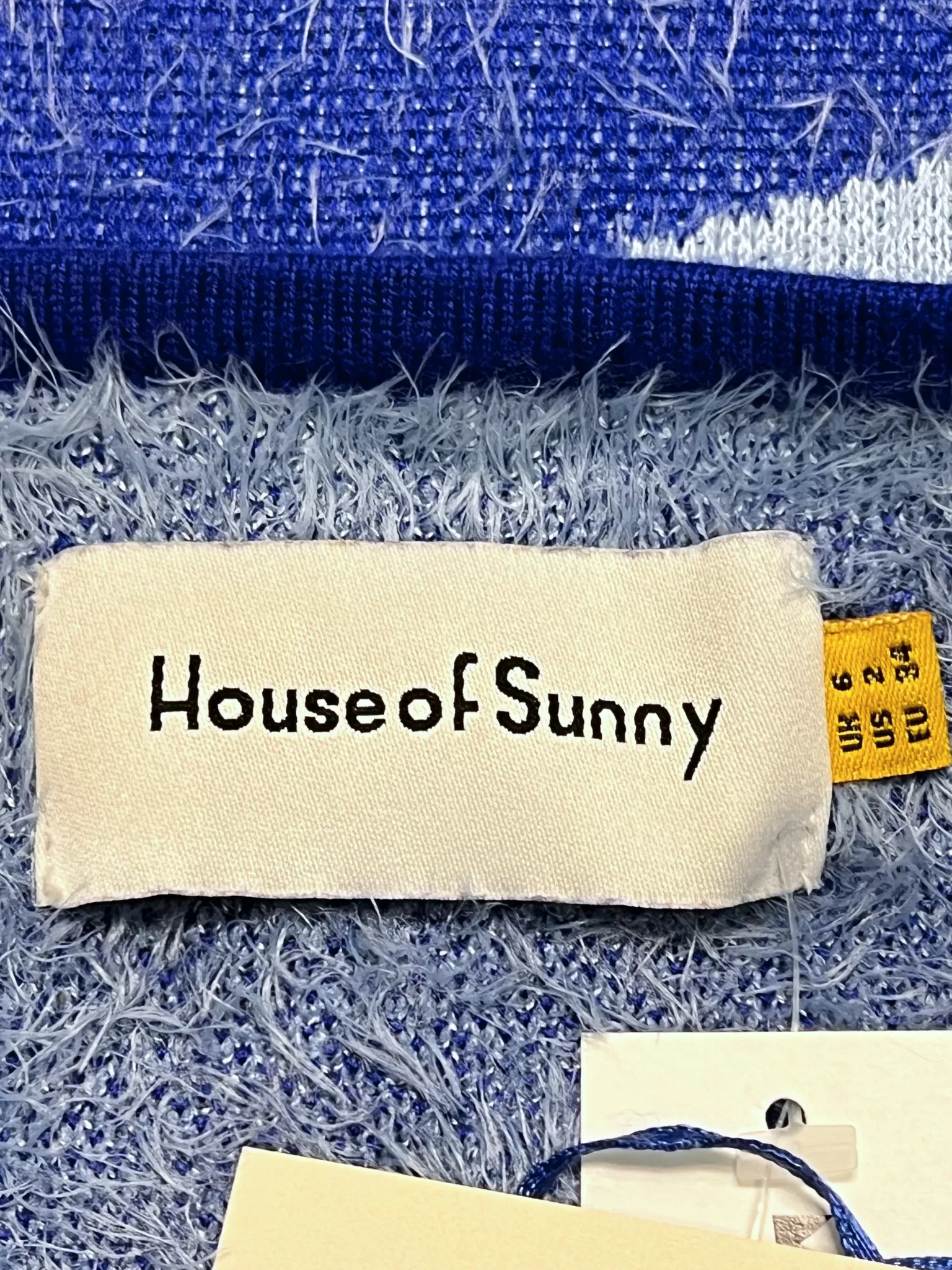 Size 6 - House of Sunny Blue Spice Hockney Skirt