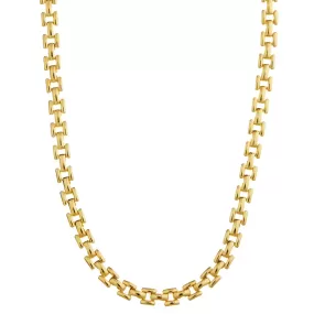 Slim Link Chain Necklace - Gold