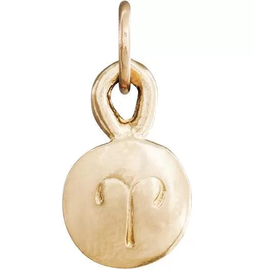 Small Aries Zodiac Charm