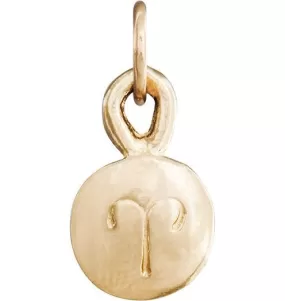 Small Aries Zodiac Charm