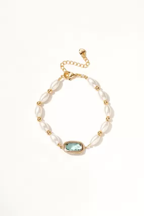 Solene Pearl Beaded Bracelet