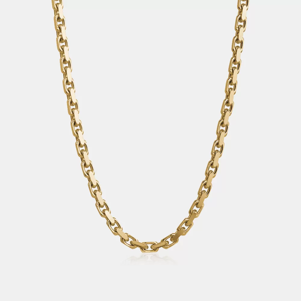 Solid Gold Cable Chain