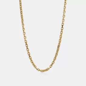 Solid Gold Cable Chain