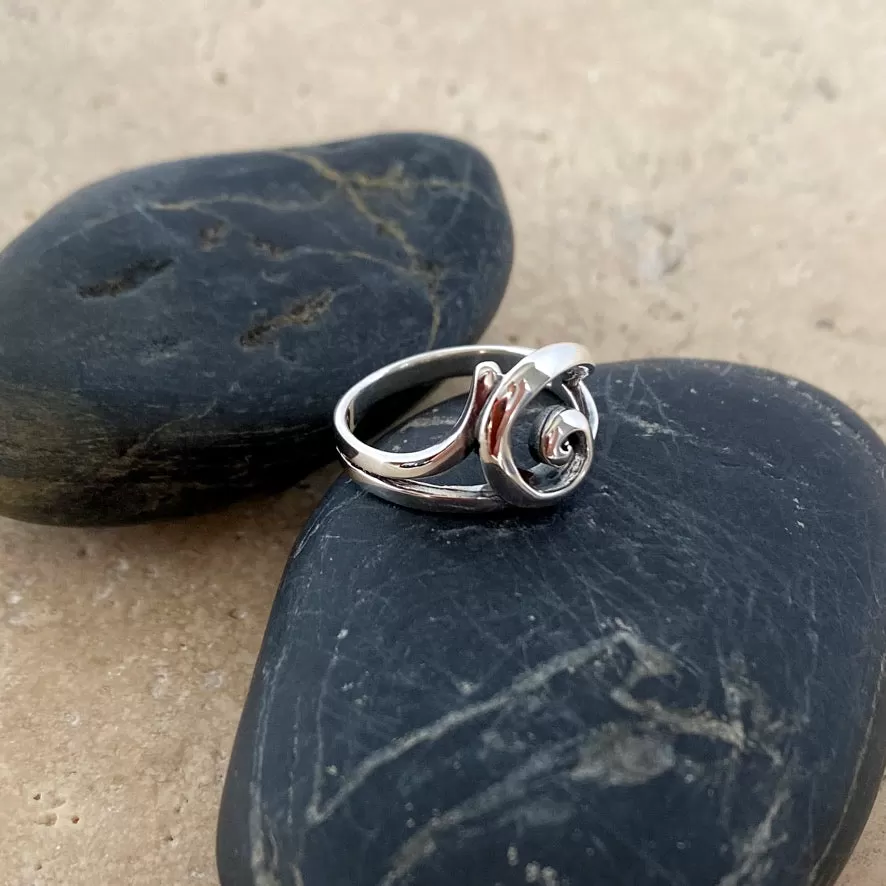 Sterling Silver Ring - Escargot