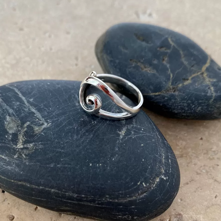 Sterling Silver Ring - Escargot