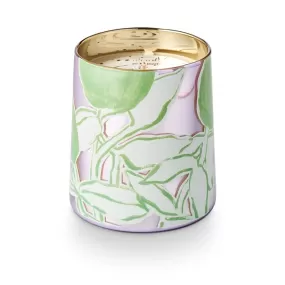 Summer Vine Pearl Glass Candle